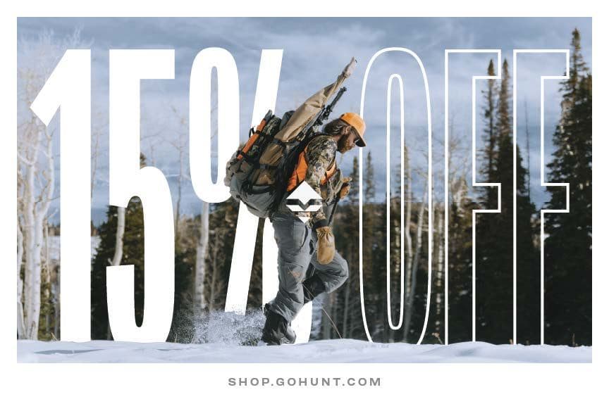 GOHUNT ad: 15 off