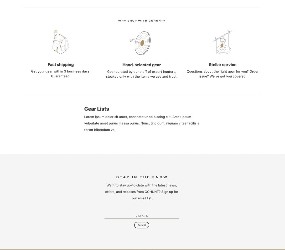 Feature overview